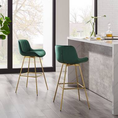 Dark green bar online stools